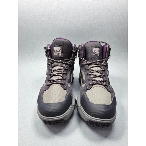 Vans MTE Crestline Waterproof Hiking Boots – Gray/Purple – Men's 7 / Women's 8.5 - Picture 4 of 8